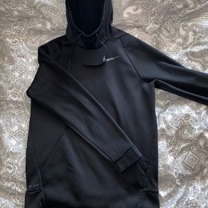 Black dri fit Nike hoodie
